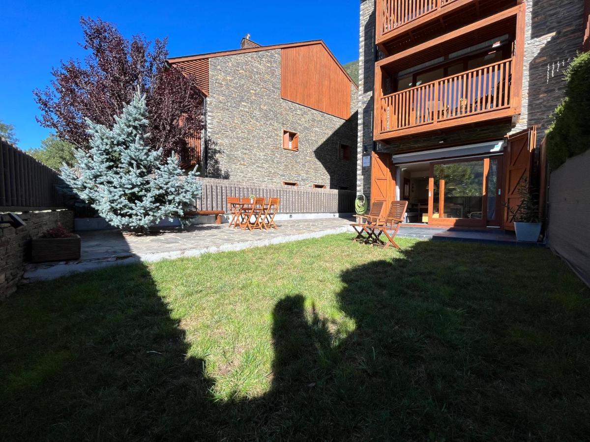 B49 - Bajo Con Jardin Peguera - Villmor Daire Benasque Dış mekan fotoğraf